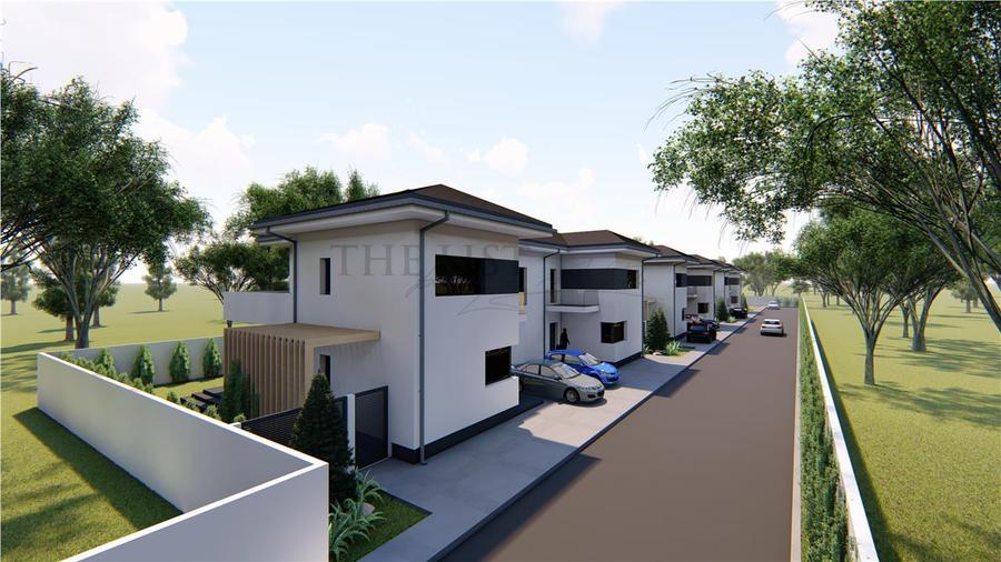 Vila tip duplex de vanzare cu 4 camere | 3 locuri de parcare | Corbeanca - 1