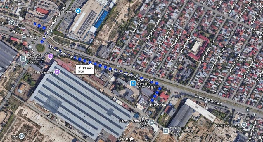 2000 mp | Langa Hala Laminor | Metrou Republica | Sector 3 - 3