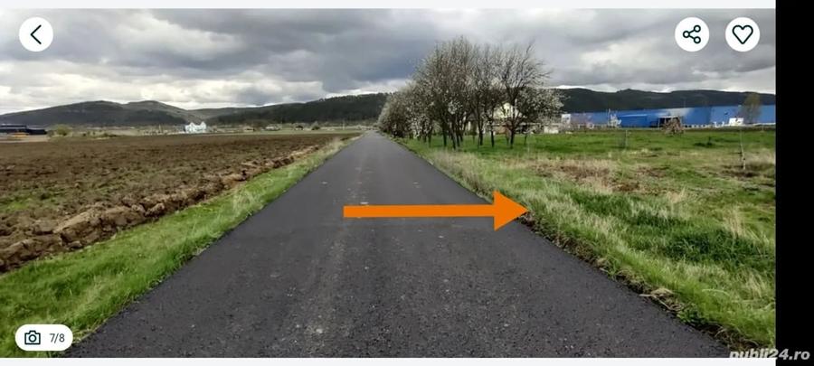 Teren intravilan 2000 mp Iclod aproape de E60 utilita?i drum asfaltat - 2