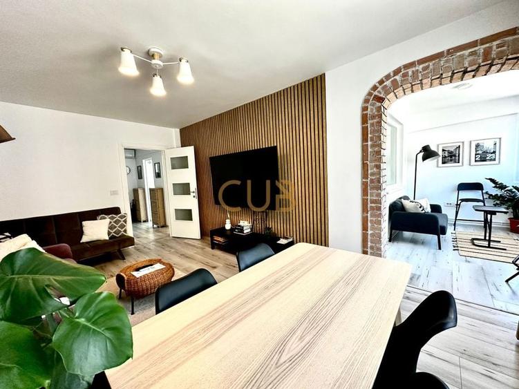 ULTRA CENTRAL - 3cam complet mobilat+utilat|renovat complet,centrala| - 4