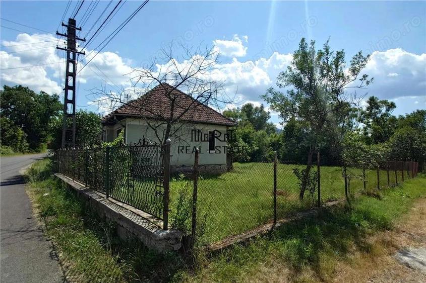 Teren generos si casa din caramida in satul istoric Tebea - 17