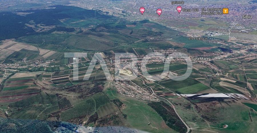 COMISION 0% Teren intravilan 464mp utilitati pe teren Sura Mare Sibiu - 2