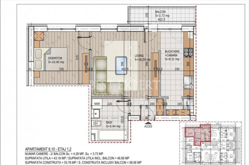 2 Camere Ideal Investitie -Credit Ipotecar 15% 2 Camere Ideal Investitie -Credit Ipotecar 15%