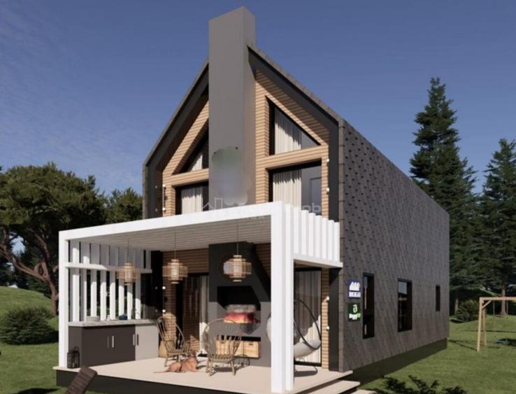 Casa pe Structura Lemn si Panouri SIP - 4