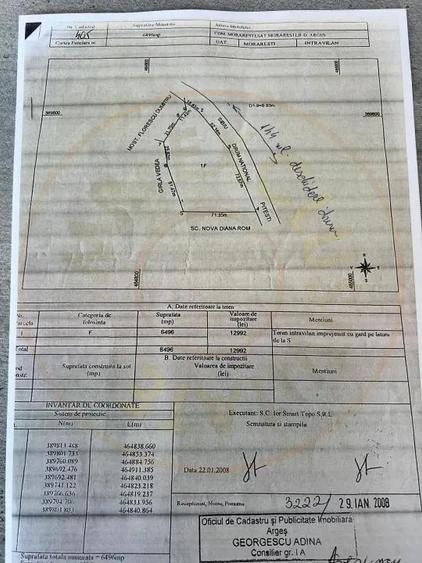 Teren intravilan 6.500 m2Deschidere 144 ml drum european E81, km 35, Moraresti - 3