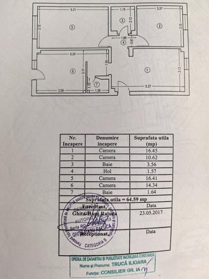 Apartament 3 camere mobilat de vanzare in zona CET - 10