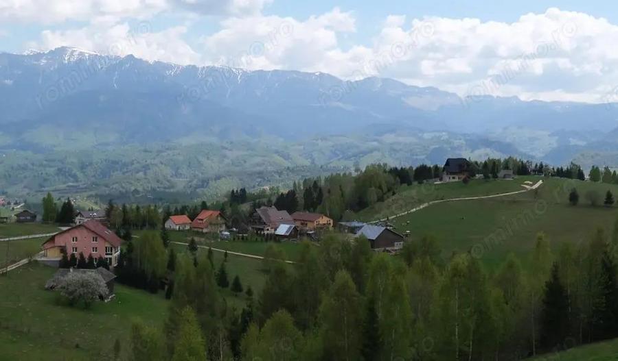 Vanzare 1266 mp teren superb Cheile Rasnoavei la munte langa padure si pensiuni - 1