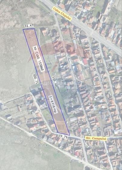 De vanzare Teren 8918 mp intravilan in Oradea -Str. Clujului