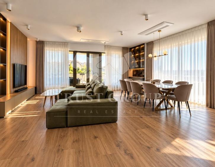 Apartament cu 5 camere decomandat, mobilat în Ștefan cel Mare