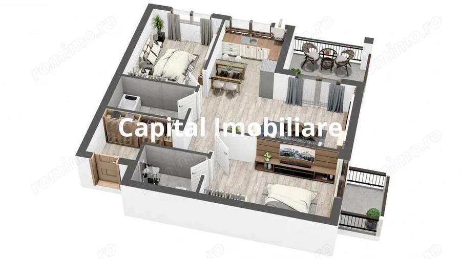 Comision 0%! Apartament 3 camere decomandat - 71 mp - 6