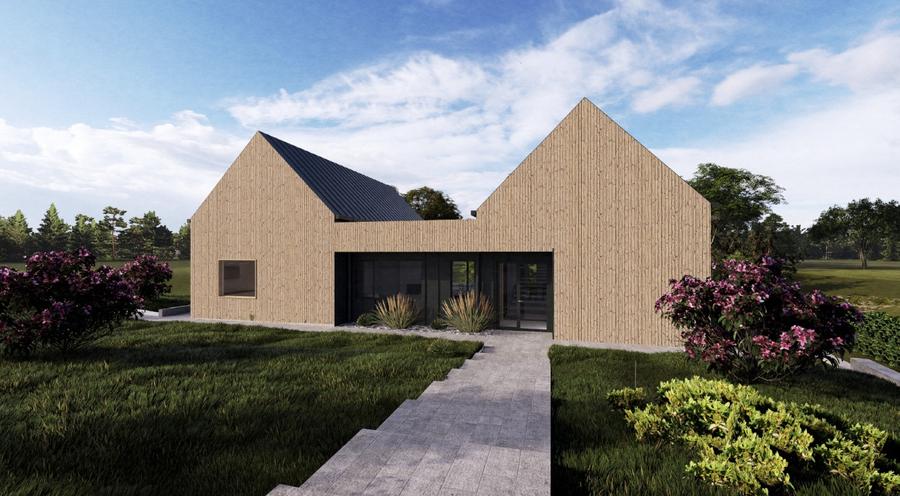 Teren cu fundatie si proiect autorizat pentru cabana lemn -Balcesti, Cluj - 1