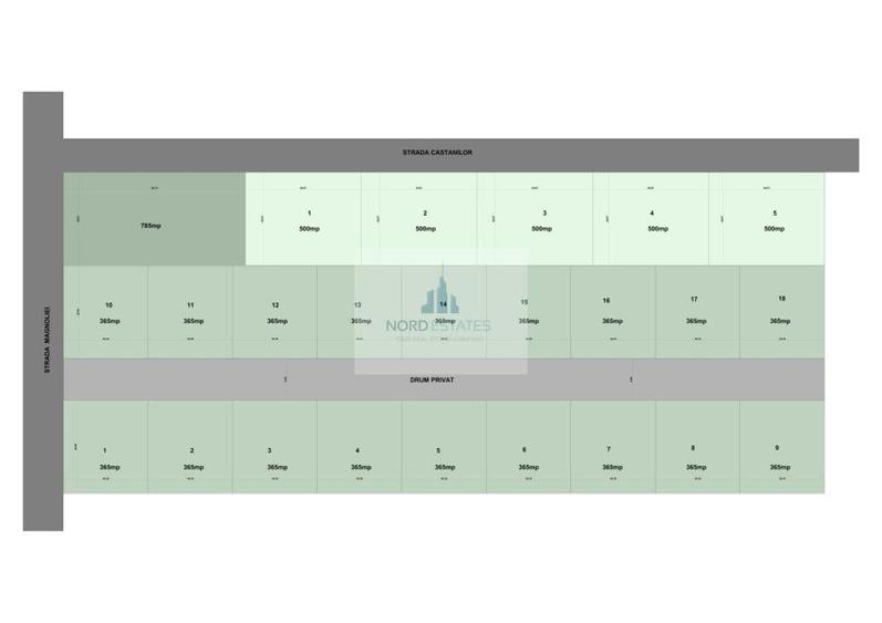 Teren pentru vila, autorizatie si proiect, parcele, Toate utilitatile - 12
