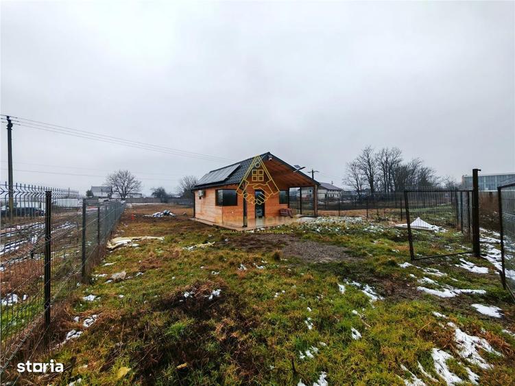 Teren 1165 mp + Cabana de vanzare in Garleni aproape de natura - 1