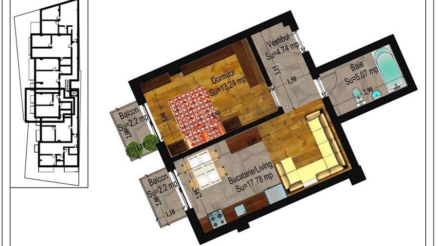 REA1025901 Apartament 2 camere I Calea Calarasilor I Parcare I De vanzare - 10