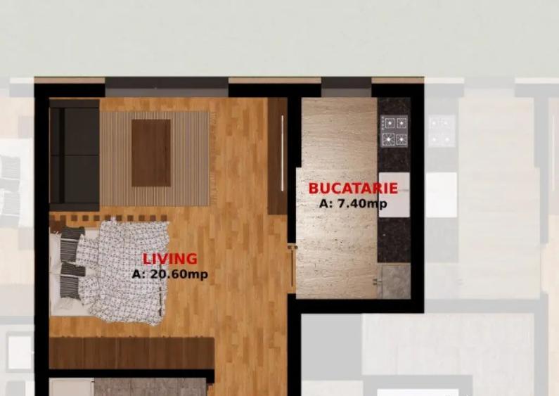 Garsoniere si Apartamente doua camere. Direct Dezvoltator. Tva Inclus! - 12