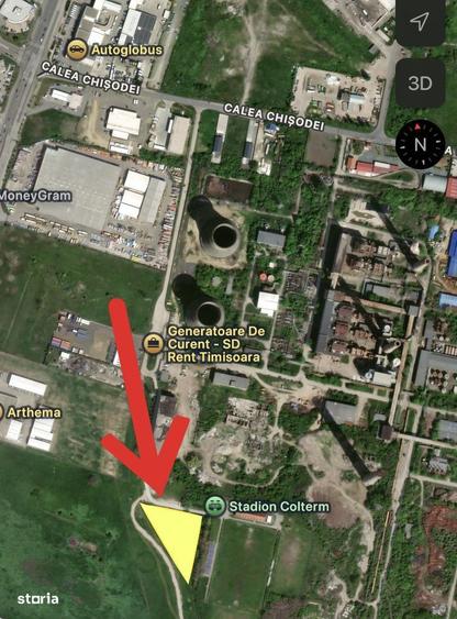 Teren intravilan in zona industriala - 1