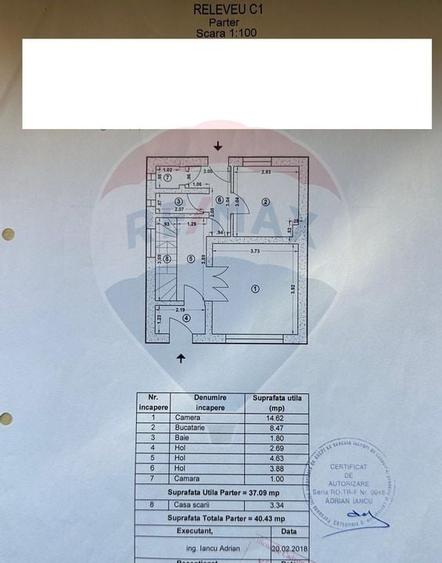 Casa / Vila cu 3 camere de inchiriat strada Pargarilor Stefan cel Mare - 8