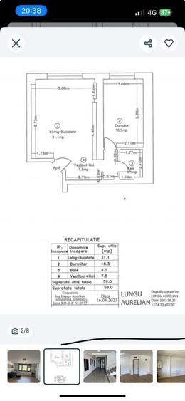 Închiriere apt. 2 camera Pipera - 7