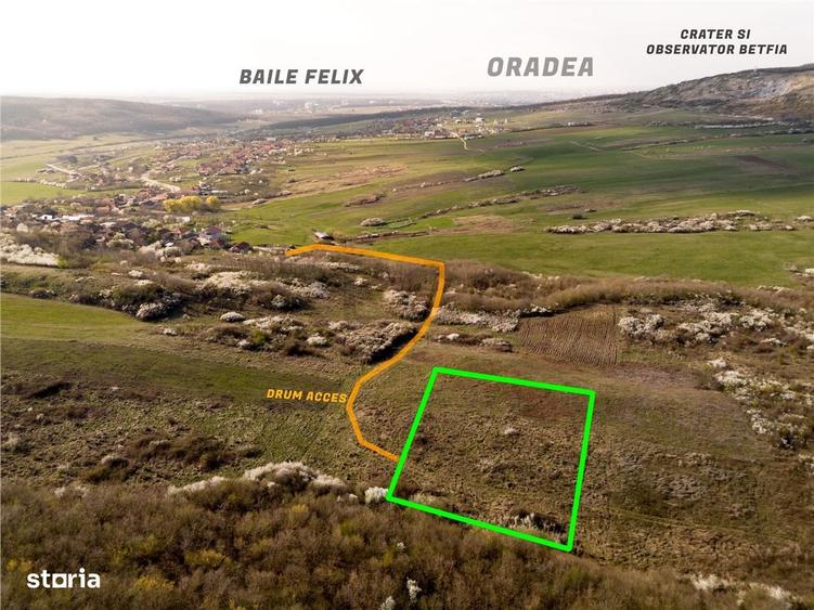 RECO Teren exclusivist 1800 mp in Betfia panorama superba - 1