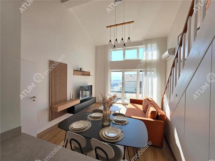 Penthouse cu 4 camere complet mobilat si utilat Turnisor Sibiu - 2