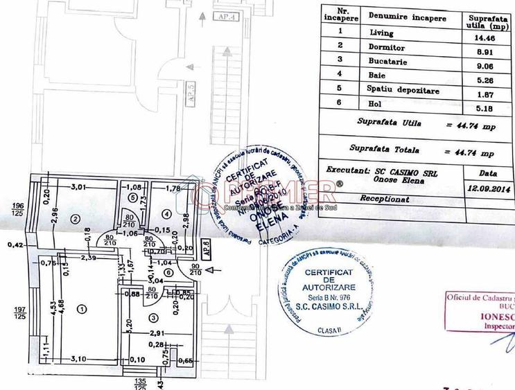 2 Camere Drumul Gazarului | Bloc 2014 | Parcare + Boxa - 6
