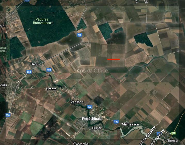 Petrachioaia teren 13.500 mp