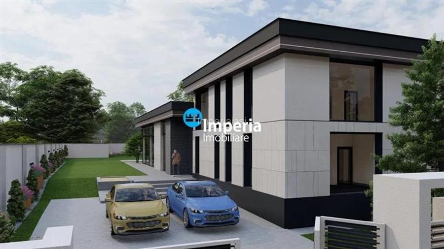 Vila la rosu 350 mp, 1670 teren, D+P+E, Galata, Iasi