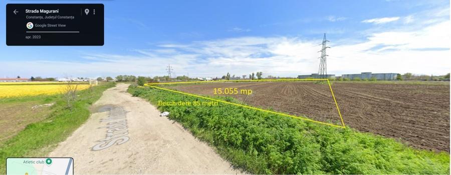 Teren de vanzare in spate la Tonis Trade pe varianta Constanta - 2