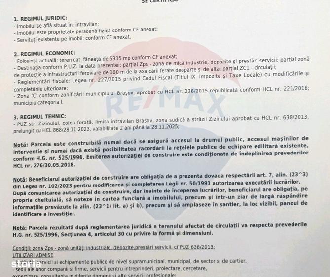 Teren intravilan, 5315 mp, Centura Brasov - 8