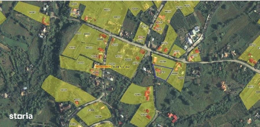 Casă cu 3 camere cu Teren 1481 Mp în Mogoșești