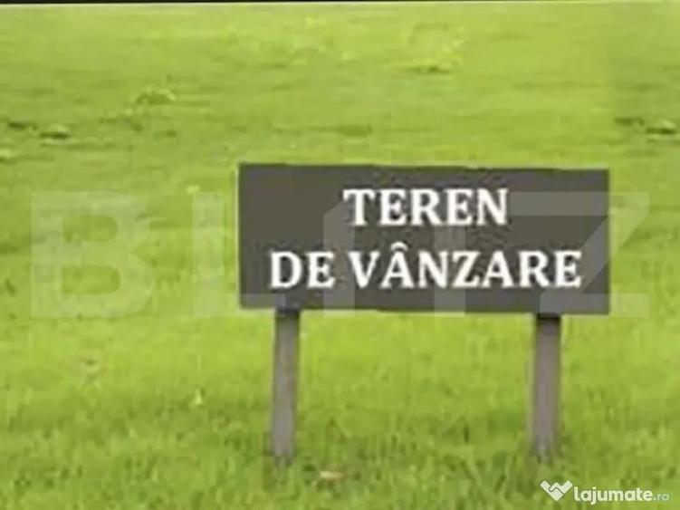 Teren de vanzare 587 mp, deschidere 20 ml Lisaura, - 1