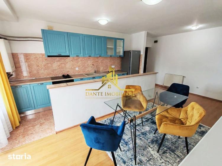 Apartament cu 3 camere semidecomandat, mobilat în Florești