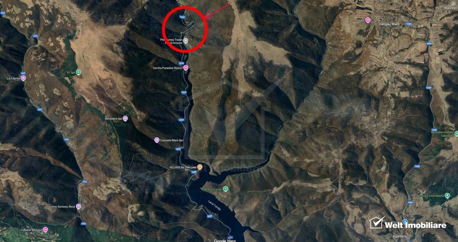 Teren extravilan la Somesul Cald, zona Tarnita – locatie rara intre apa si munti - 1