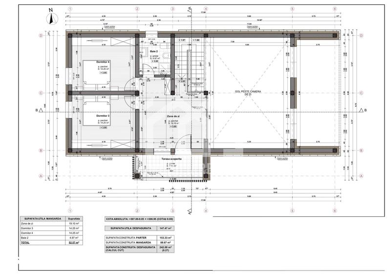 Casă cu 2 camere cu Teren 902 Mp în Jucu