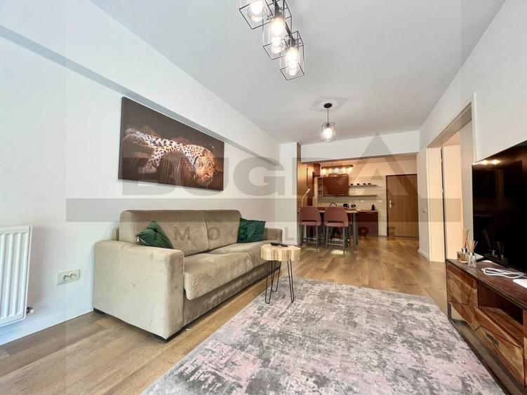 Apartament cu 2 camere semidecomandat, mobilat în Gheorgheni