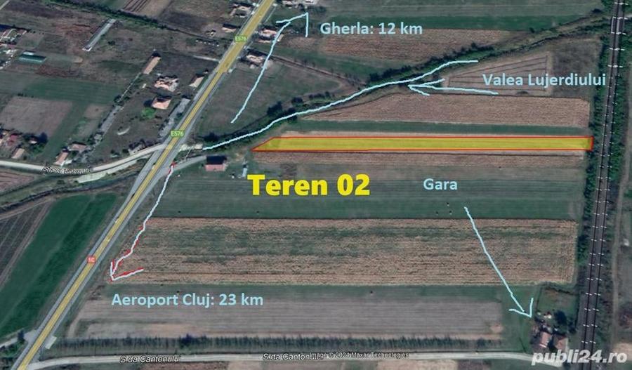 Teren de 2121 mp, în Fundătura