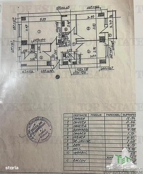 Oferta speciala, apartament cu 3 camere bloc din anul 2000 cu locuri d - 6