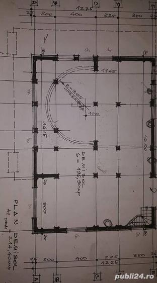 Casa la gri si teren 1450 mp in Vanatori, Galati - 1