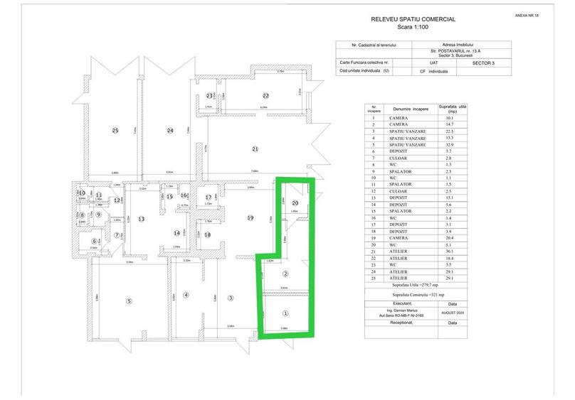 Spațiu Comercial București Str. Postăvarului Nr. 13 A Titan Preț negociabil - 2