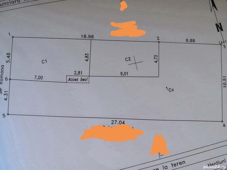 Casa cu teren 284mp(singur in curte) zona Pietei Centrale - 3