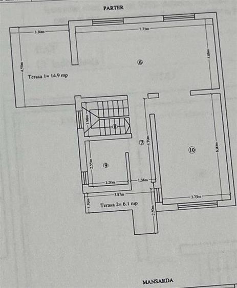 Duplex spatios, 5 drumuri, fundac, Miroslava - 7