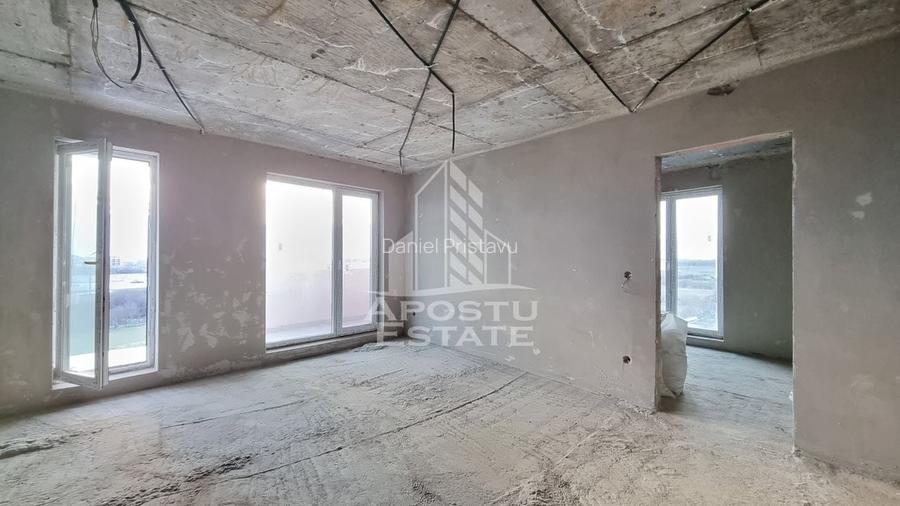 Apartament cu 2 camere semidecomandat în Torontalului