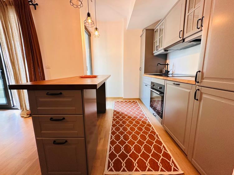 Herastrau || 2 camere mobilat bloc nou - 3