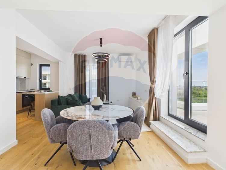 Apartament cu 2 camere decomandat, mobilat în Pipera