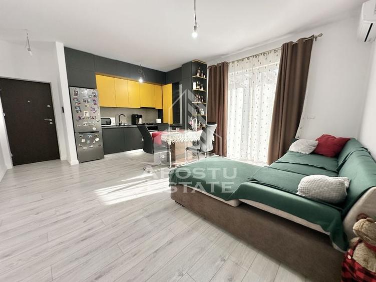 Apartament cu 2 camere mobilat si utilat cu gradina proprie in Giroc. - 1