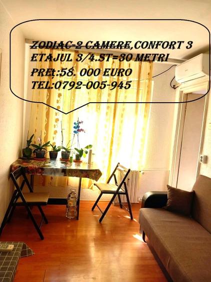 Zodiac-apartament 2 camere