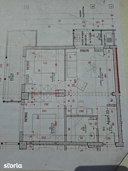 Apartament 3 camere 2 balcoane - Cartier Confort Urban, S - 6