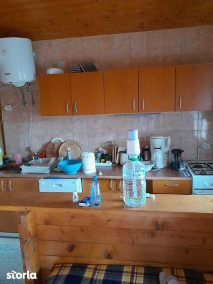 curte si casa de lemn moderna - 2