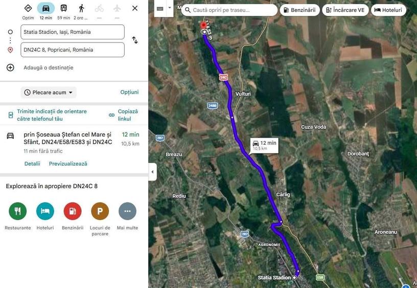 Teren de 723 mp, în Moimești