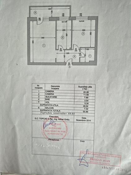 Apartament cu 2 camere decomandat, mobilat în Splaiul Independenței
